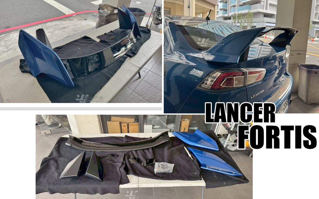 FORTIS 升級 CIVIC 十代 T-R 尾翼