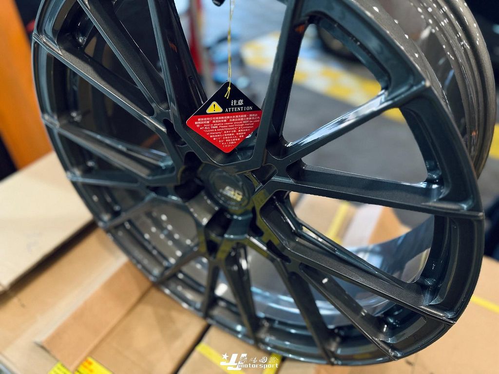 BC FORGED EH184 單片式 亮黑 鍛造鋁圈 LEXUS RX350 2025 21吋 輪框-7