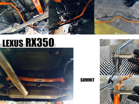 LEXUS RX350 2025 SUMMIT 五件式拉桿 搭配 後防傾桿-2