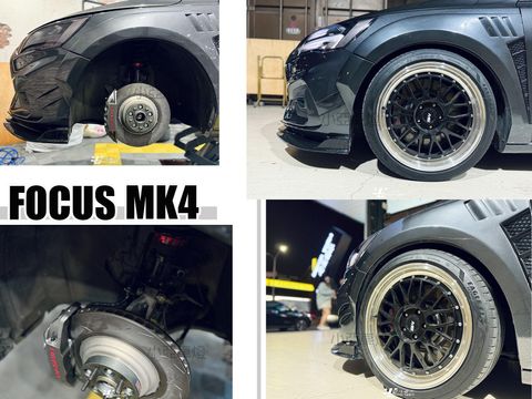 FOCUS MK4 NASHIN 世盟 N3 卡鉗 大四活塞 355 搭配新式浮動碟-1