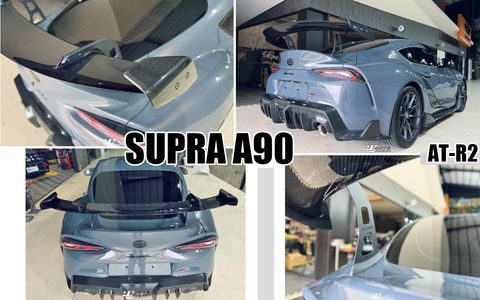 SUPRA A90 AT-R2款 乾碳 高版尾翼賣118000-1