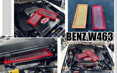 W463 BMC高流量空氣濾網