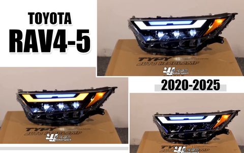 RAV4-5 20-25 黑框魚眼大燈