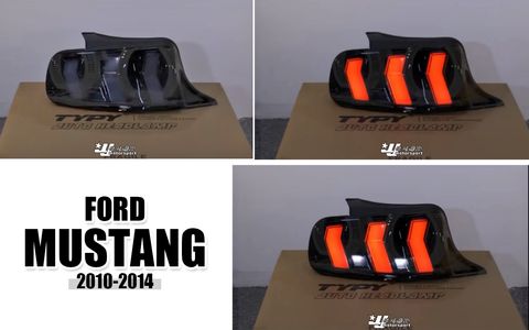 野馬 MUSTANG 10-14款 美版 尾燈
