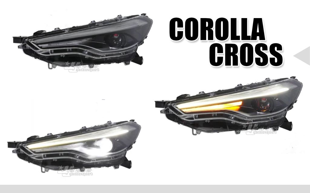 COROOLLA CROSS 22-25 全LED魚眼大燈