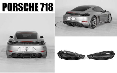 PORSCHE 718 升級勳黑版尾燈賣25000