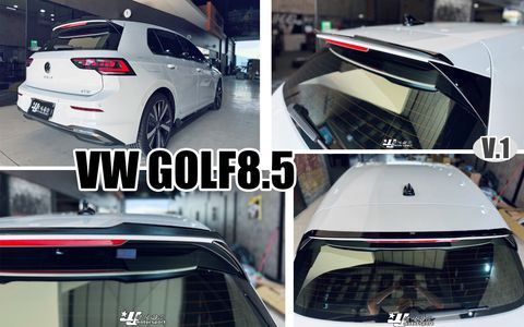 GOLF8.5 TSI MD 亮黑 V1 短版 尾翼-1
