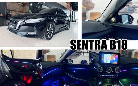 SENTRA B18 幻彩氣份燈