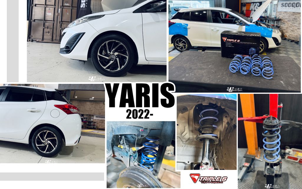 YARIS 2022- TS 短彈簧-1