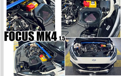 FOCUS MK4 1.5 MST 二代透明上蓋進氣套件