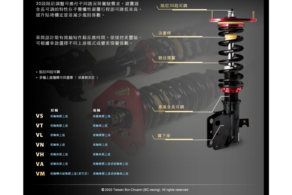 SWIFT 2017- 17 18 BC V1 避震器-3