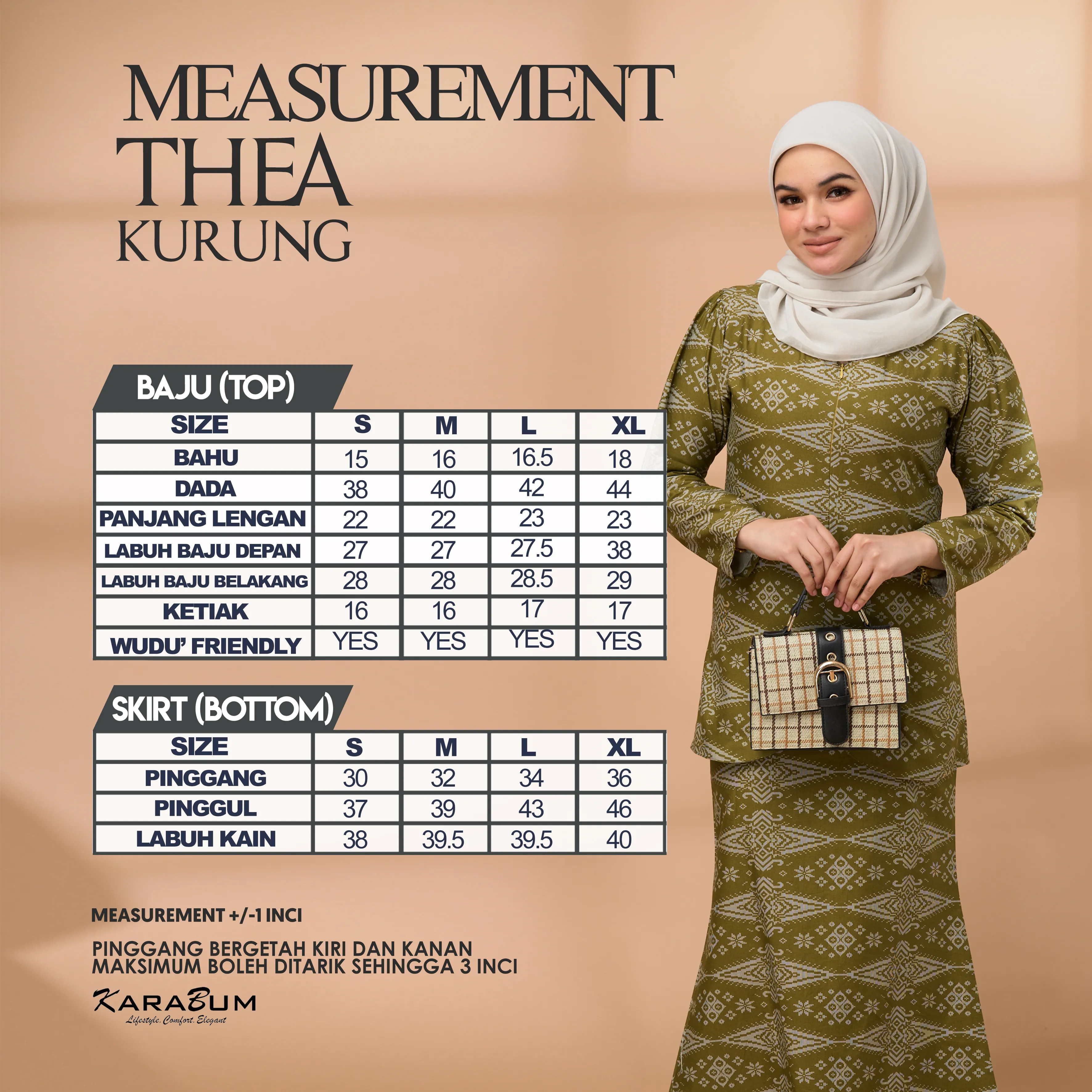 Measurement Thea Kurung