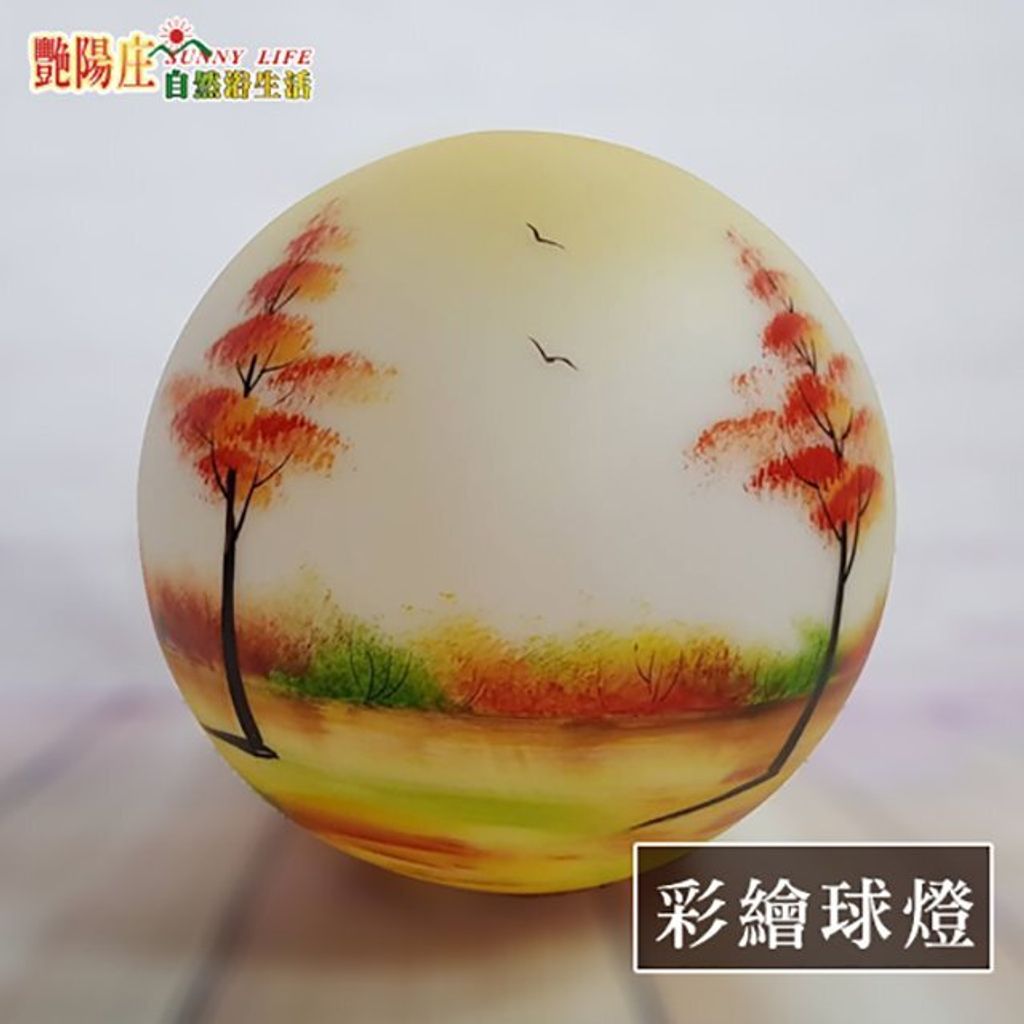 LED 彩繪球燈 楓樹林圓球燈 圓球燈 發光球燈 戶外球燈 防水球燈