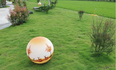 LED 彩繪球燈 楓樹林圓球燈 圓球燈 發光球燈 戶外球燈 防水球燈