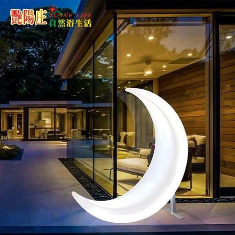 網紅月亮  公園陽臺裝飾景觀燈 戶外燈 落地燈 草坪燈