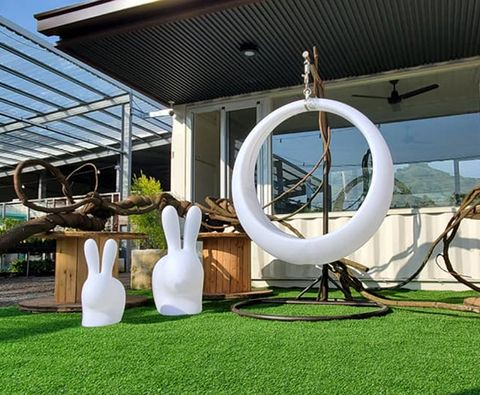 草坪裝飾 戶外景觀燈 酒店別墅景觀燈 LED發光圓球燈