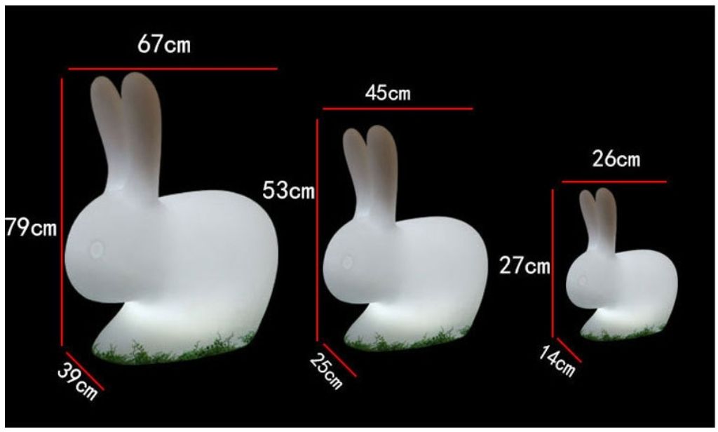 LED 兔子燈 元宵燈  防水燈飾 打卡燈飾 背景燈