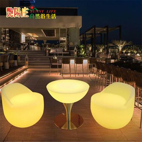 LED 咖啡椅 露天戶外酒吧 戶外桌吧台 萬聖之夜