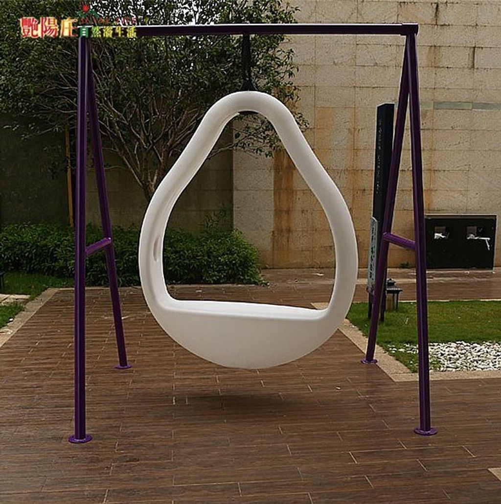 戶外庭院燈 led戶外秋千 戶外歐式文旅發光秋千