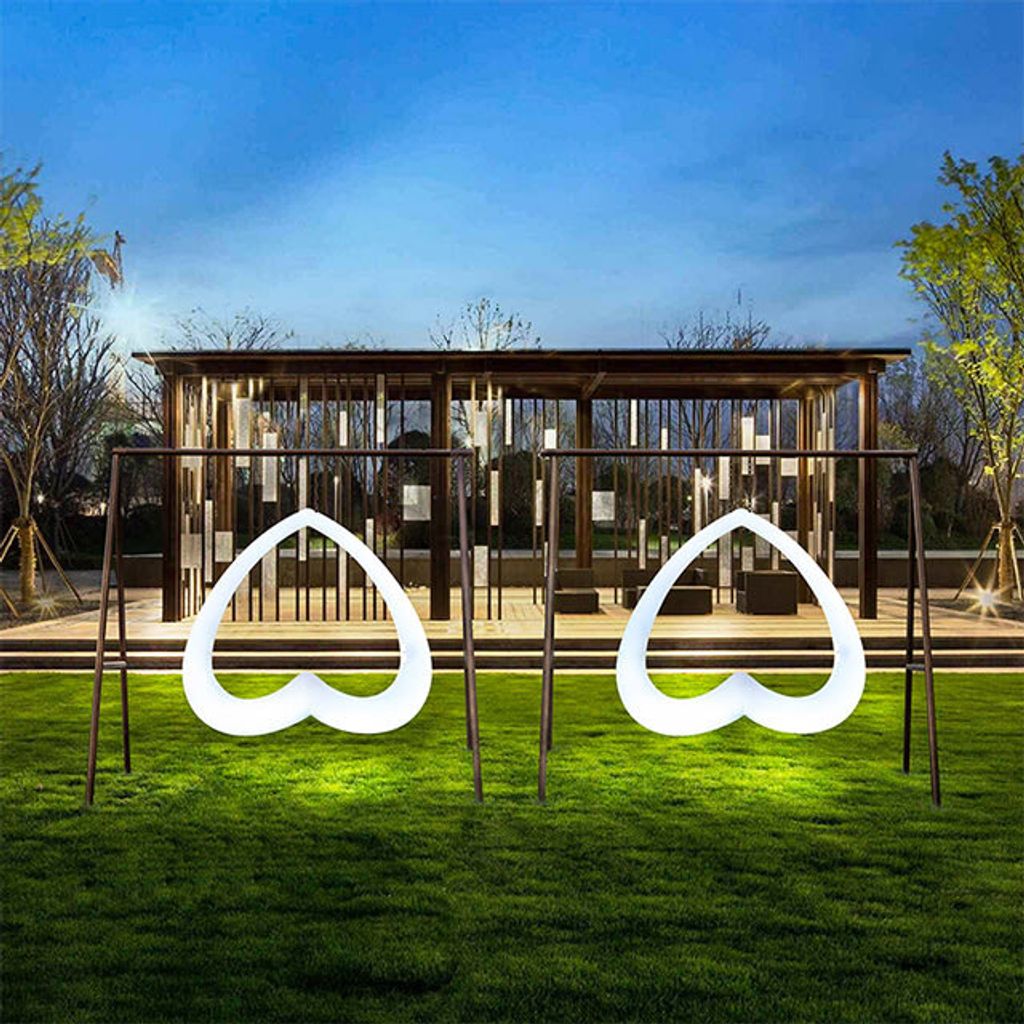 創意戶外吊燈 網紅秋千  戶外裝飾燈