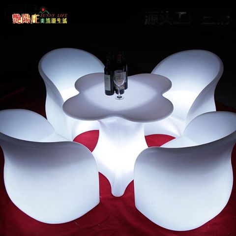 LED 發光桌椅 舉辦活動 晚會