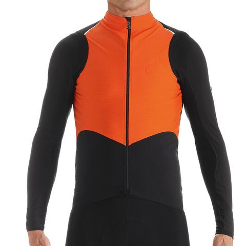 Gilet Thermique Assos Tiburu Pour Cyclisme - Taille M, Jaune/noir, Excellent état
