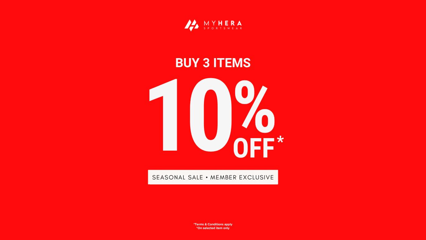 Seasonal Sale - Log in account for the deals! | My Hera Sportswear