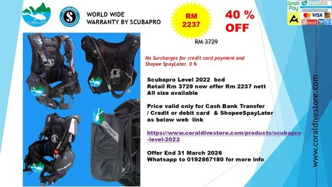 1 scubapro level marc h2026