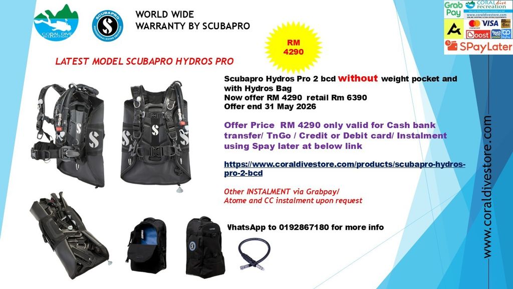 hydros pro2  WITHOUT POCKET