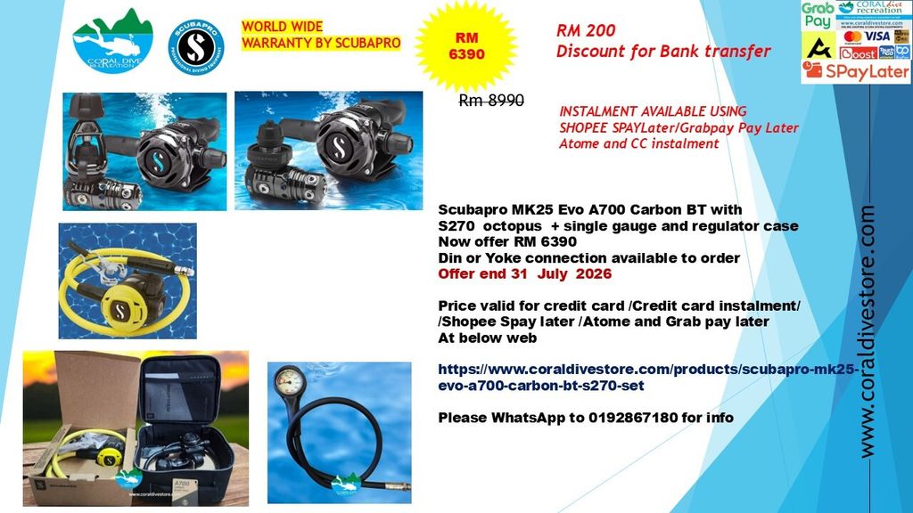 1 mk25 a700 carbon bt s270 octopus