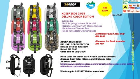 xdeep zeos deluex calor edition