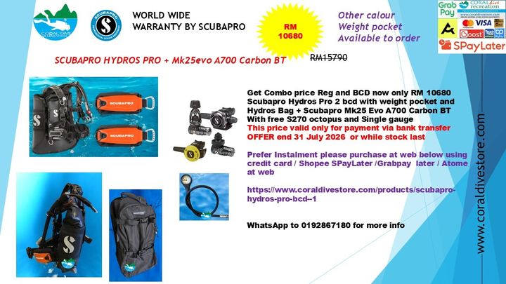hydros pro2with  POCKET AND MK25 a700 carbon bt