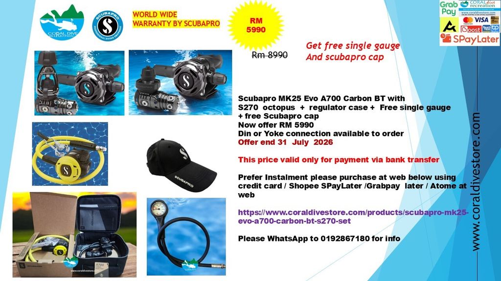 mk25 a700 carbon bt s270 octopus
