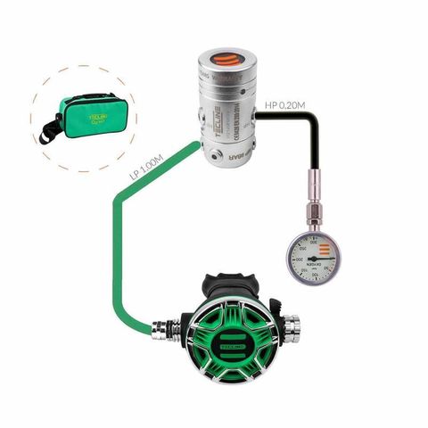 tecline-r2-tec2-o2-regulator-set