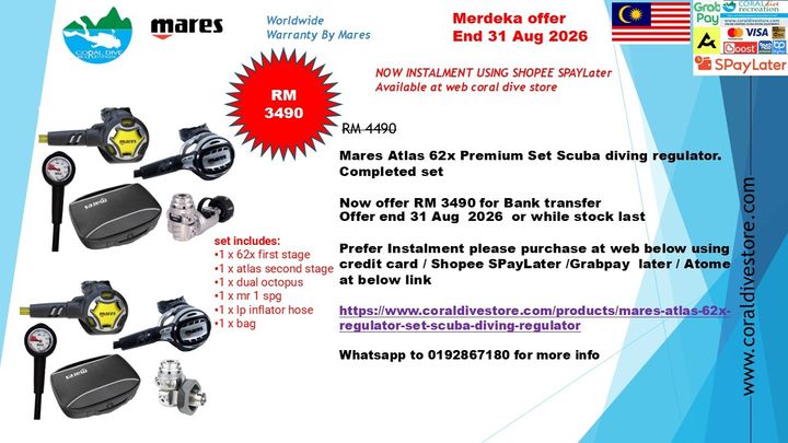 mares atlas 62x