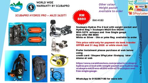 latest hydros pro2with  POCKET AND MK25 S620TI