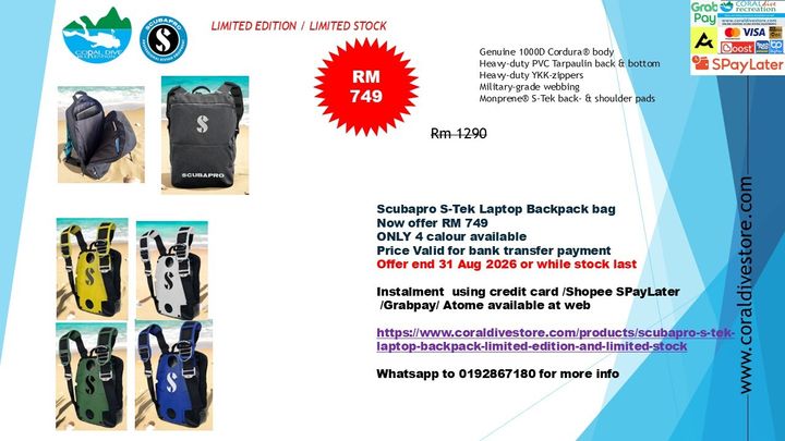 s tek  bagpack