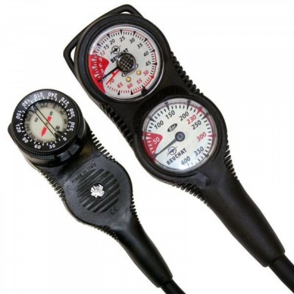 Details about   Seac Sub CONSOLE 3 Pressure Depth Gauge and Compass 