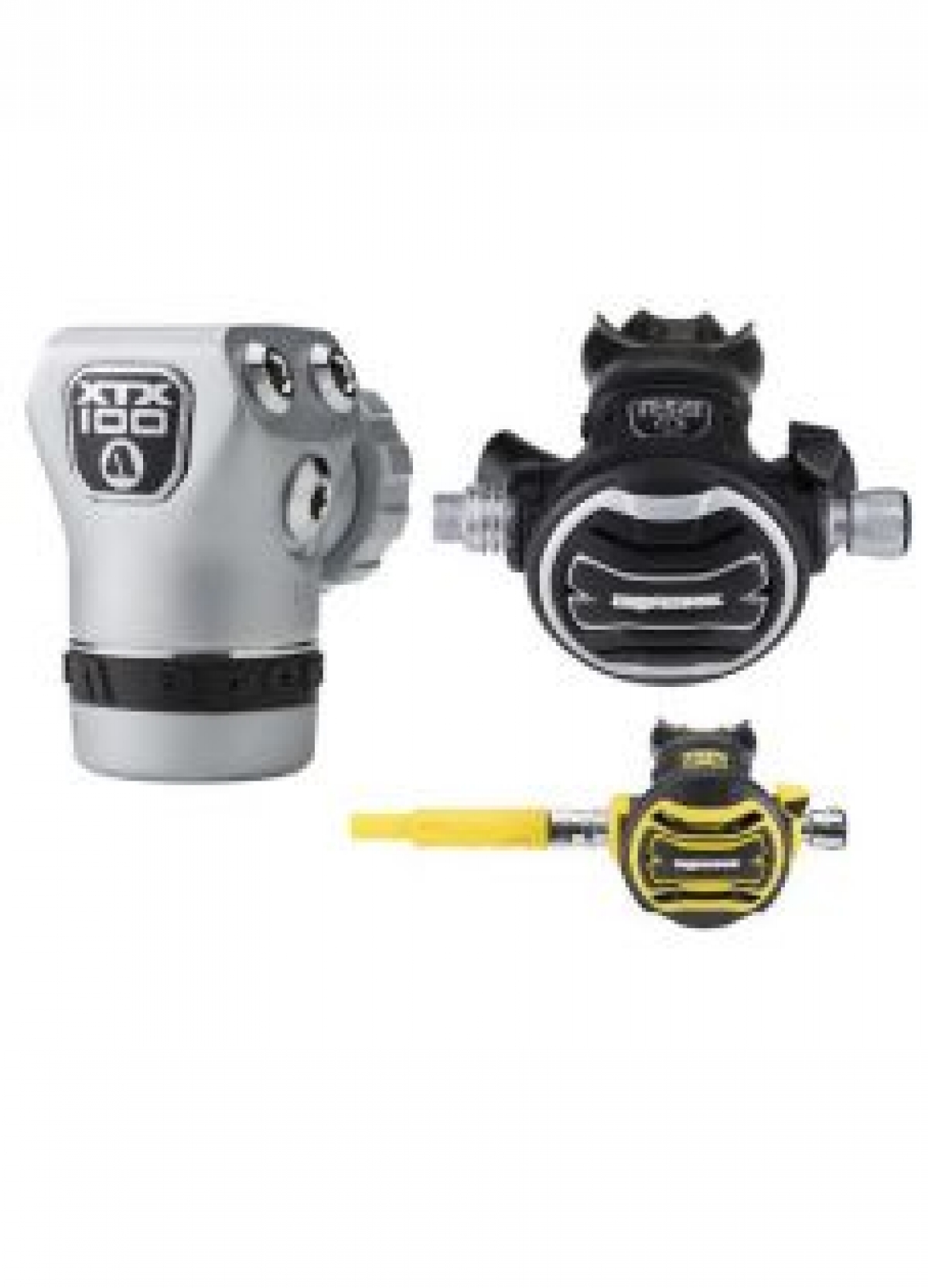 Apeks XTX 200 Yoke Scuba Diving Regulator - Balanced Diaphragm First Stage With Adjustable Breathing