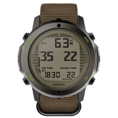 Suunto Digital Core Lava Multifunción Silicona Negra para Hombre