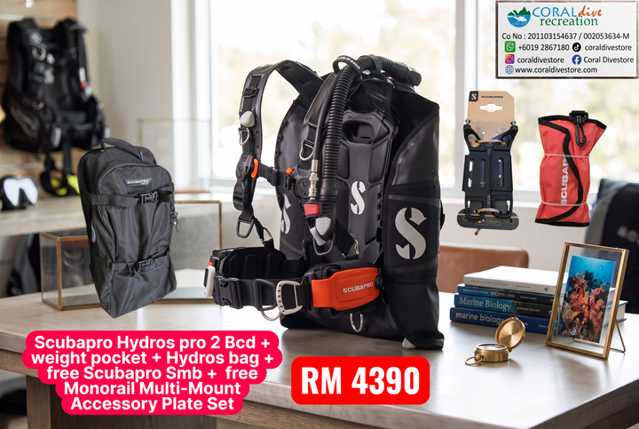 1 SCUBAPRO HYDROS PRO 2 BAF FREE SMB