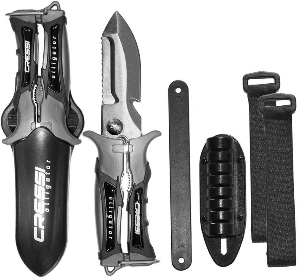 Cressi Alligator KnifeScissors Coral Dive Store Store for scuba