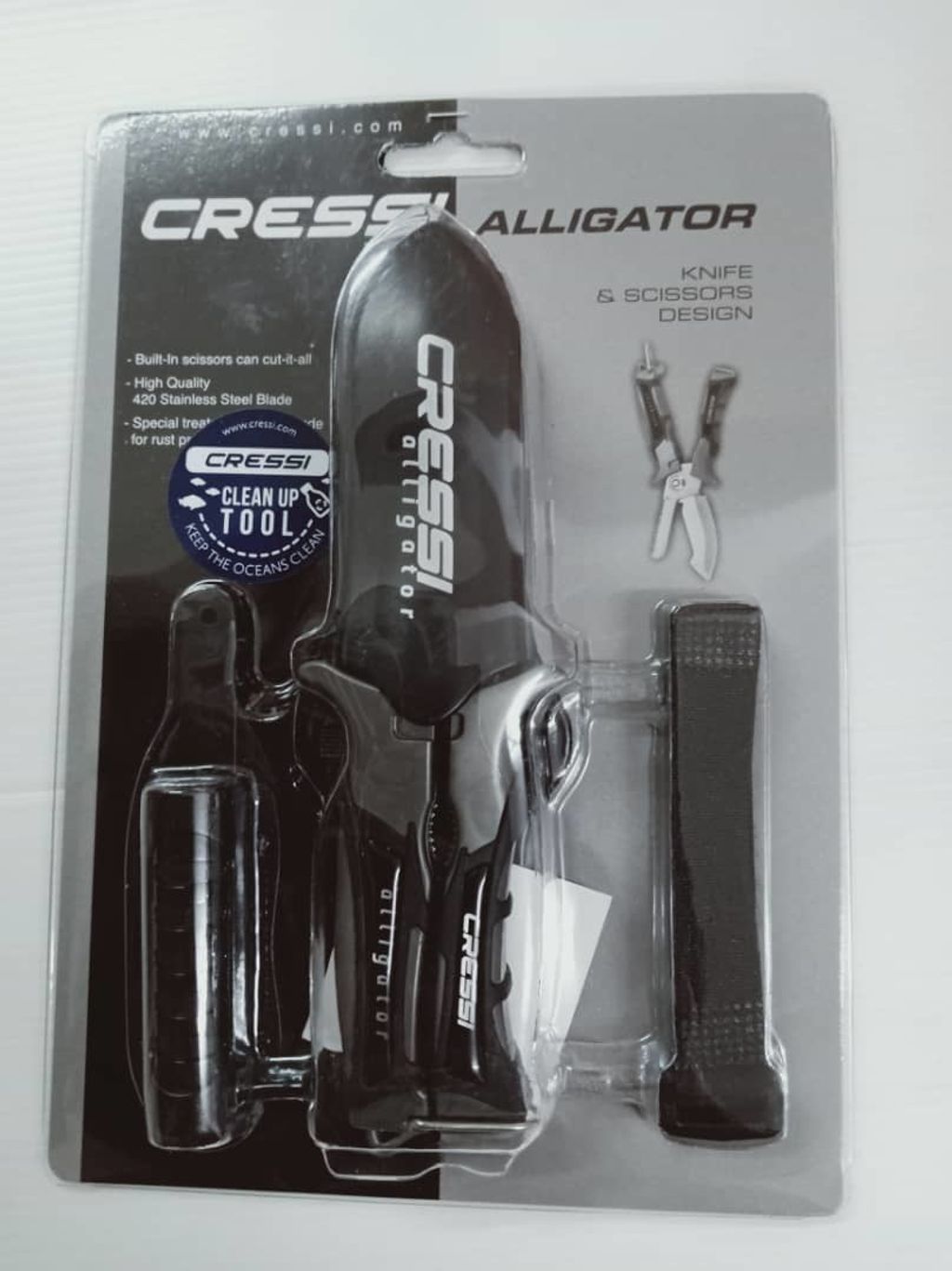 Cressi Alligator - Scissor/Knife