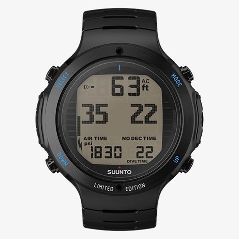 Suunto Digital Core Lava Multifunción Silicona Negra para Hombre