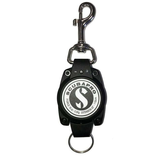 Scubapro Premium Retractor w/ Stop SS Bolt Snap Key Ring 3.6ft cord Scuba Diving 