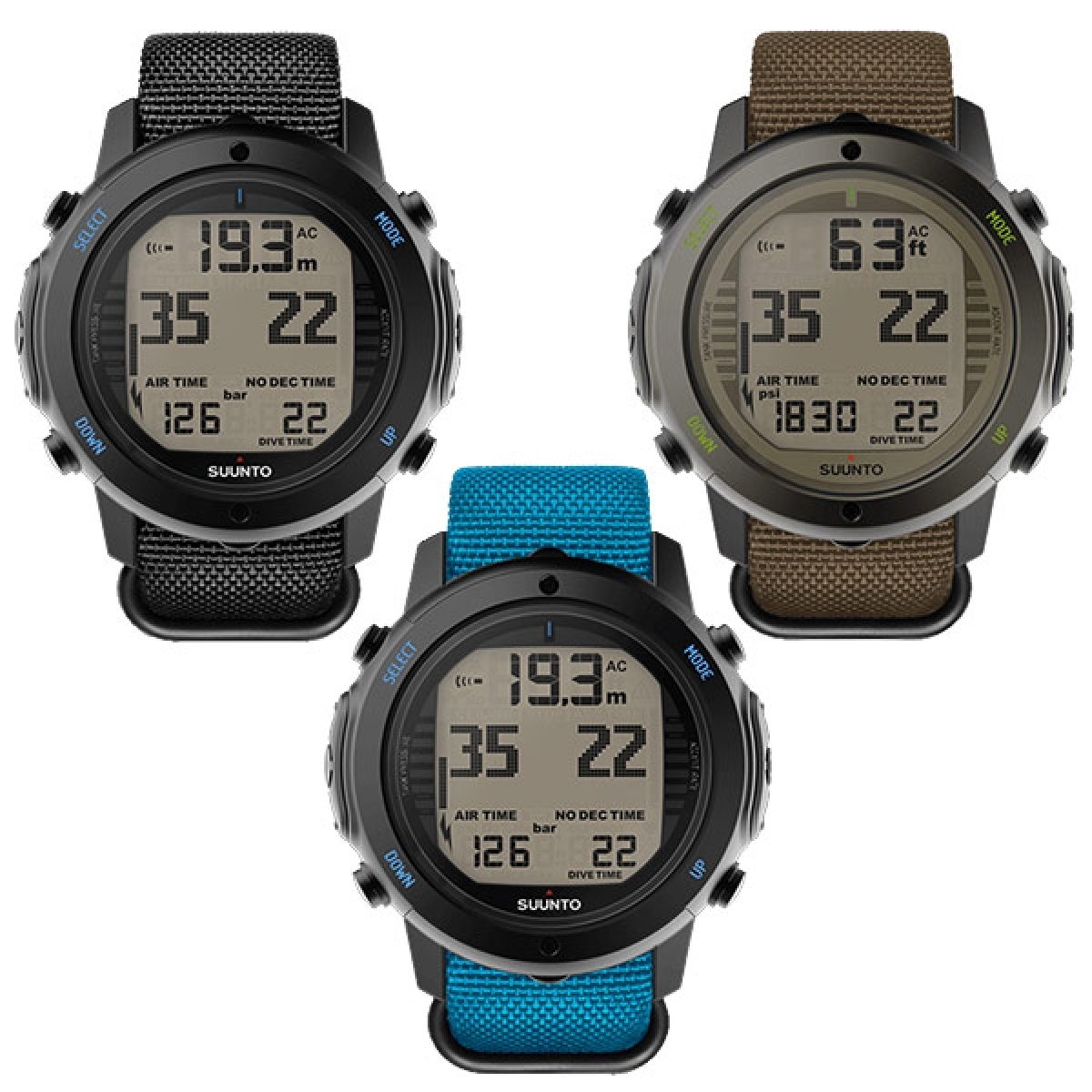 Suunto D6i Novo Zulu Dive computer with Transmitter â Coral Dive Store- Store for scuba diving