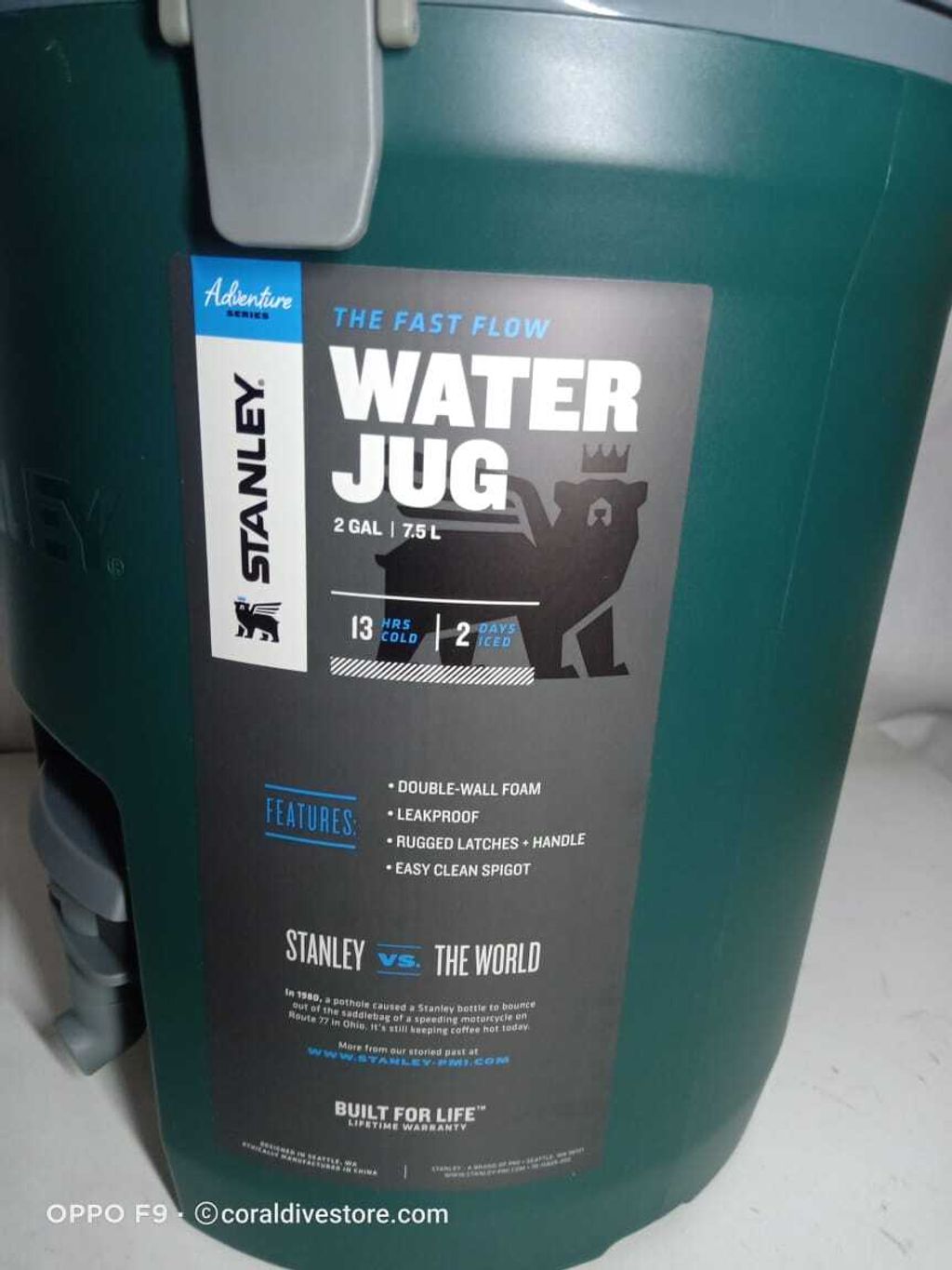 Stanley ADVENTURE JUG 2 GAL BLACK