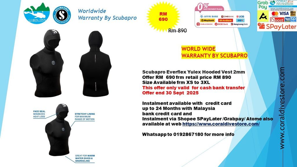 scubapro 2mm yulex hood