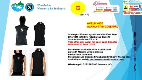 SCUBAPRO HOODED 1MM women