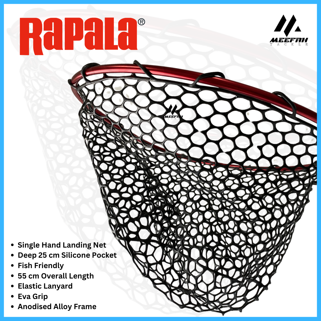 RAPALA RSRSN-L Rapala Scoop-R Silicone Net L Accessories & Tools